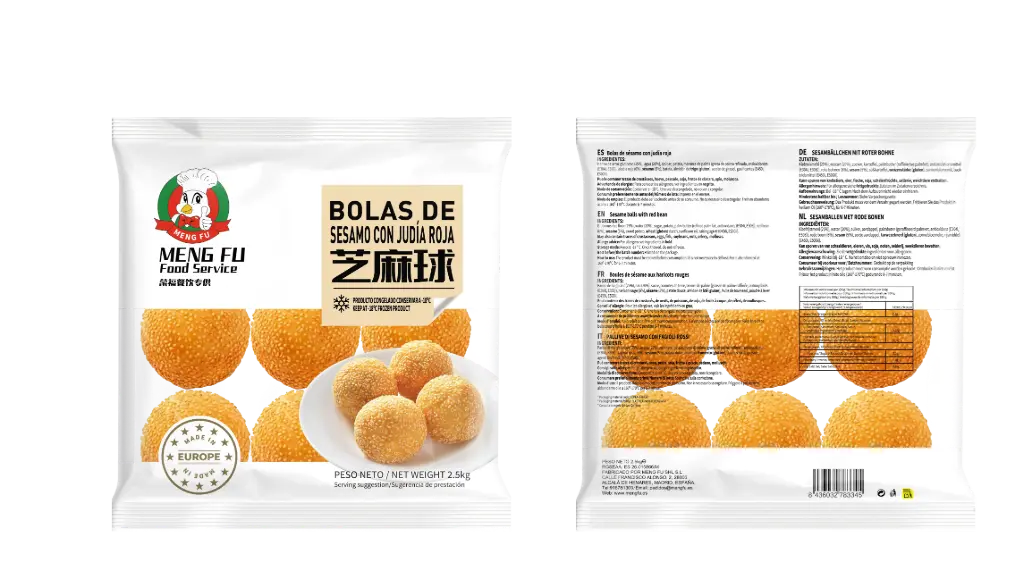 Bolas de sésamo con judía roja 2,5 kg